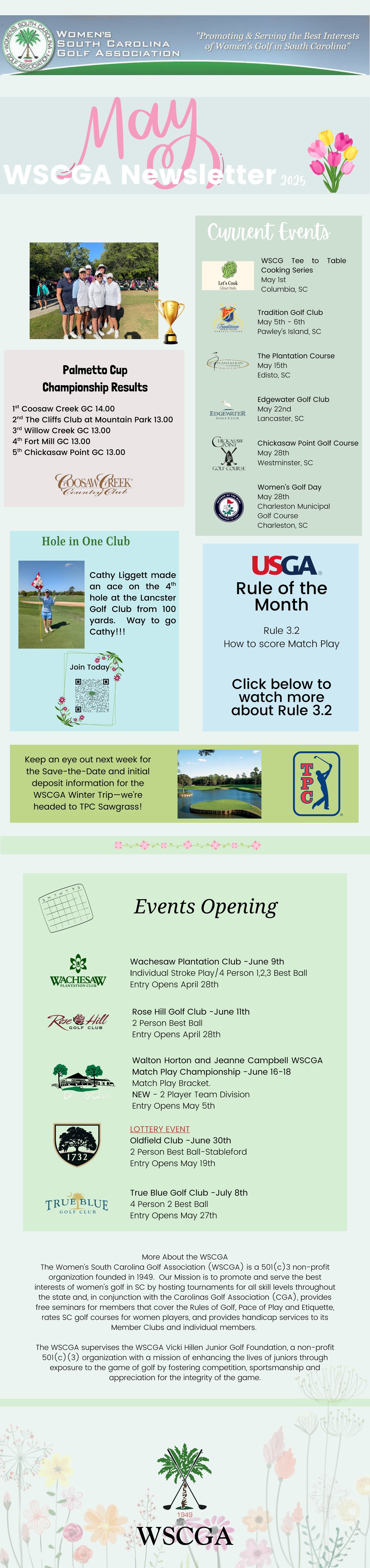 May Newsletter- Draft